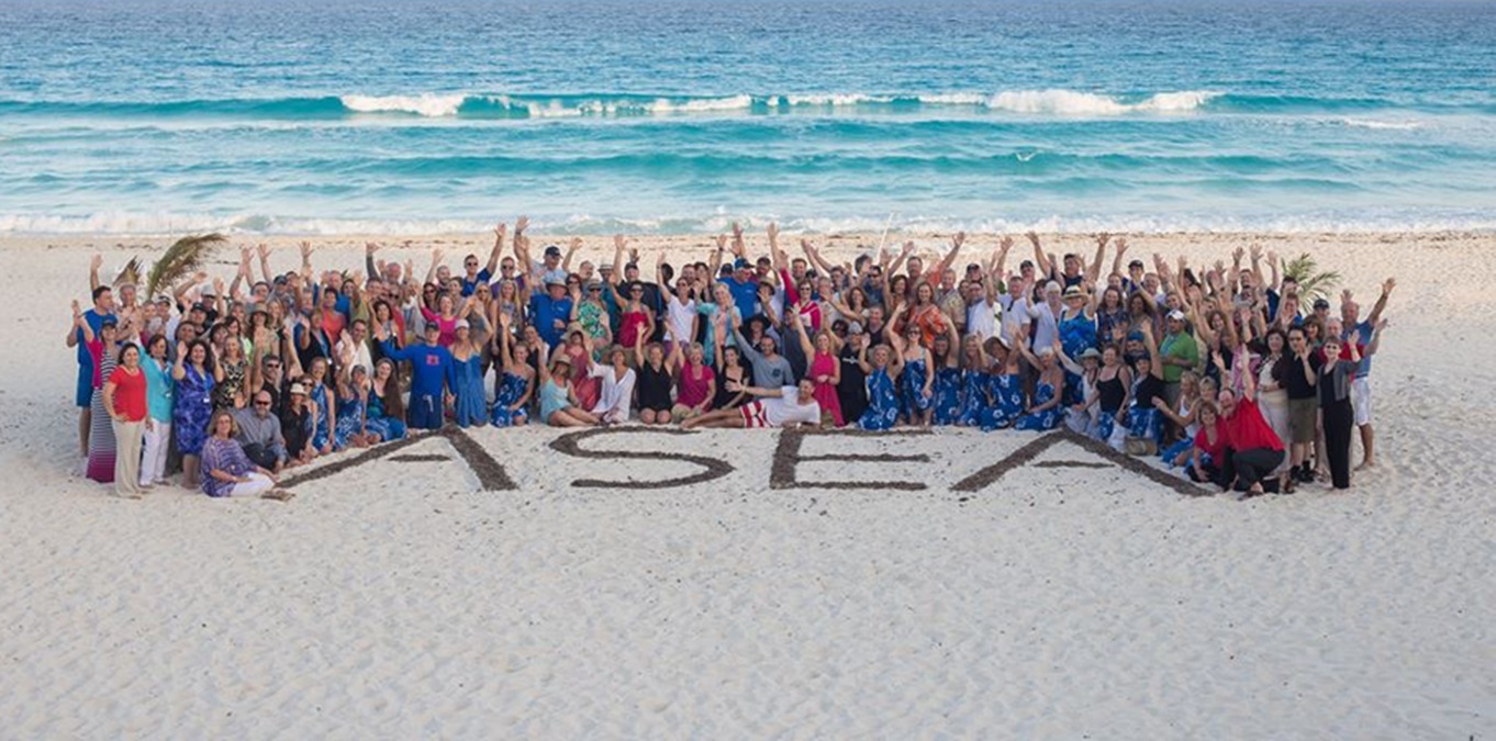ASEA Brand Partners on the beach